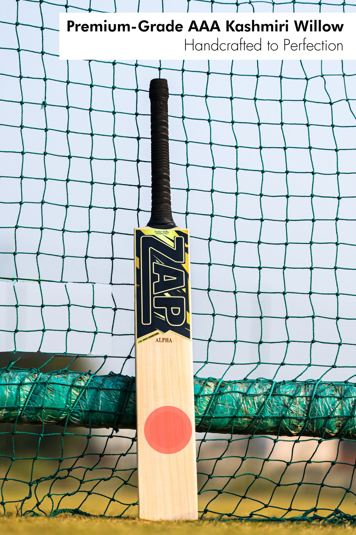 ZAP Alpha Kashmir Willow Cricket Bat - V2 Edition