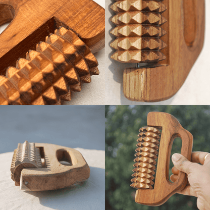 Wooden Cellulite Massage Tool.